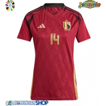 Maglie da calcio Belgio Dodi Lukebakio #14 Prima Maglia Femminile Europei 2024 Manica Corta